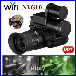 1-3PCS NVG10 Monocular Night Vision Goggles 1080P WiFi for Hunting Observation