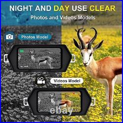 1080P Digital Night Vision Goggles Binoculars Infrared Binoculars with 32GB Card