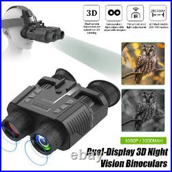 1080P HD Night Vision Binocular Camera Outdoor 4x Digital Zoom Telescope Goggles