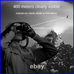 1080P Night Vision Binoculars Helmet Goggles 8X Zoom Head Mount Infrared Hunting