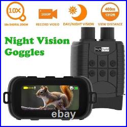 1080p Night Vision Binoculars Goggles Infrared Spy Gear for Hunting Surveillance