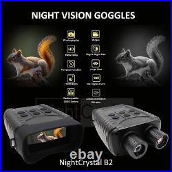 1080p Night Vision Binoculars Goggles Infrared Spy Gear for Hunting Surveillance