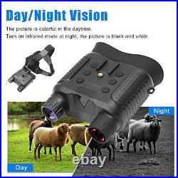 10x Night Vision Goggles Infrared Binoculars Digital Head Mount Telescope 1080P