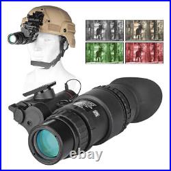 1x32 IR Night Vision Goggles Monocular Helmet Mount Sight for Hunting Observe