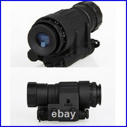 200M Infrared Waterproof 2X Monocular Helmet Night Vision Goggles Day & Night