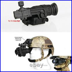 200M Infrared Waterproof 2X Monocular Helmet Night Vision Goggles Day & Night