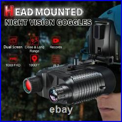 2023 Upgrade Night Vision Goggles with Head Strap Wide FOV Digital Infrared G