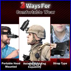 2023 Upgrade Night Vision Goggles with Head Strap Wide FOV Digital Infrared G