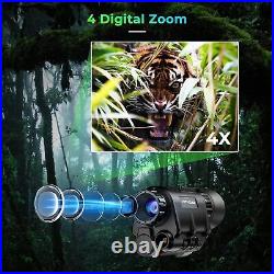 2NVG30 Night Vision Goggles Wide View 40° 940nm IR WiFi Binocular+Metal Bracket