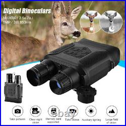 2x Zoom Digital Binoculars Night Vision Goggles Video Photo Recorder with 4 LCD