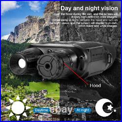 2x Zoom Digital Binoculars Night Vision Goggles Video Photo Recorder with 4 LCD