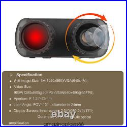32GB Digital Infrared Night Vision Goggles Binoculars 2.31'' HD TFT screen CE