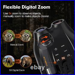 32GB Digital Zoom Binoculars Night Vision Goggles Vedio Head Strap Helmet Mount