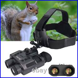 3D 1080P 4K Night Vision Binoculars Infrared Head Mounted Goggles NV8000 US