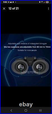 3D 1080P 4K Night Vision Binoculars Infrared Head Mounted Goggles NV8300 /NV8000