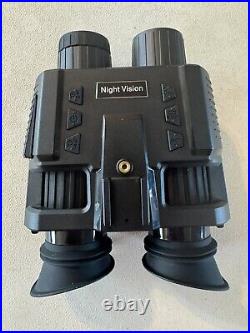 3D 4k Video Night Vision Binoculars Goggles Head Mount Infrared Night Vision