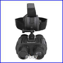 3D 8X Night Vision Binoculars Infrared Digital Head Mount Goggles for Hunting #