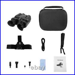 3D Night Vision Goggles Binoculars Digital IR Head Mounted Hunting Rechargeable