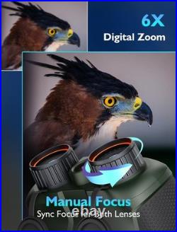 3D Night Vision Goggles FHD Infrared Binoculars for Adults & Kids, 2297FT View