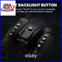 3D Night Vision Goggles with 8X Zoom and Infrared Lighting