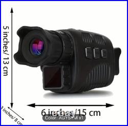 4 X Digital Zoom Digital Night Vision Monocular Goggles for Hunting Surveillance