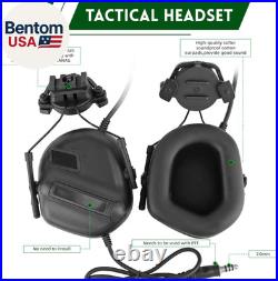 4 in 1 Tactical Helmet with Headset Cover NVG Mount Airsoft Cosplay Gear 4 in 1 Tactical Helmet with Headset Cover NVG Mount Airsoft Cosplay Gear
