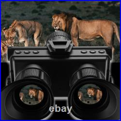 4K 40MP 8X Digital IR Night Vision Goggles Binoculars Head Mounted Hunting