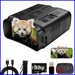 4K Day/Night Vision Goggles App Night Vision Binoculars Up to 2642 FT Vie