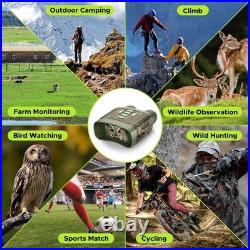 4K Digital Night Vision Goggles 10X Zoom, 48MP Clarity