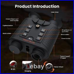 4K Digital Night Vision Goggles Hands Free Infrared Binoculars Hunting withLRF New 4K Digital Night Vision Goggles Hands Free Infrared Binoculars Hunting withLRF New