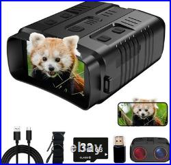 4K HD Night Vision Goggles, 3 LCD, and 4000mAh Battery for Night Adventures