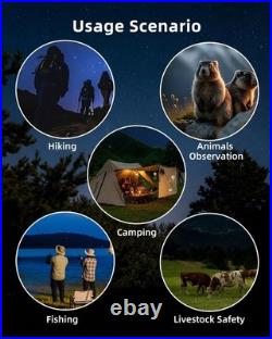 4K HD Night Vision Goggles, 3 LCD, and 4000mAh Battery for Night Adventures