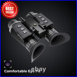 4K Head Mount Night Vision Goggles Binocular 8X Zoom IR Focus Hunting US