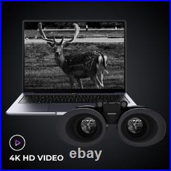 4K Head-Mounted Night Vision Goggles & Binoculars Infrared NVG with 4 Color Vi 4K Head-Mounted Night Vision Goggles & Binoculars Infrared NVG with 4 Color Vi