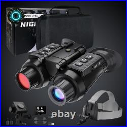 4K Head-Mounted Night Vision Goggles & Binoculars for Adults Infrared NVG with