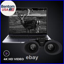 4K Head-Mounted Night Vision Goggles & Binoculars for Adults Infrared NVG with