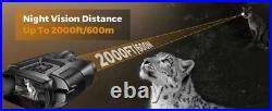 4K Night Vision Binoculars Tactical Light 5000mAh Infrared Vision Night Goggle 4K Night Vision Binoculars Tactical Light 5000mAh Infrared Vision Night Goggle