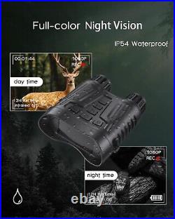 4K Night Vision Goggles, 1148FT Night Vision Binoculars with 3.2'' HD Screen, 8X