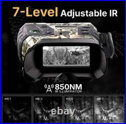 4K Night Vision Goggles 1300FT Range Flashlight Compass 5000mAh Battery 4K Night Vision Goggles 1300FT Range Flashlight Compass 5000mAh Battery