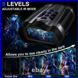 4K Night Vision Goggles, 16X Zoom Binoculars, 1000FT Range, Rechargeable Battery 4K Night Vision Goggles, 16X Zoom Binoculars, 1000FT Range, Rechargeable Battery