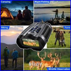 4K Night Vision Goggles, 16X Zoom Binoculars, 1000FT Range, Rechargeable Battery 4K Night Vision Goggles, 16X Zoom Binoculars, 1000FT Range, Rechargeable Battery
