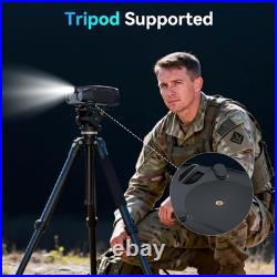 4K Night Vision Goggles, 4.5 IPS Screen IR Binoculars with 10X Zoom for Adults