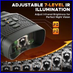 4K Night Vision Goggles 48MP Infrared Binoculars for Hunting Camping Wildlif