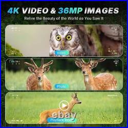 4K Night Vision Goggles 8X Zoom, 1300FT Range for Camping & Security Enthus