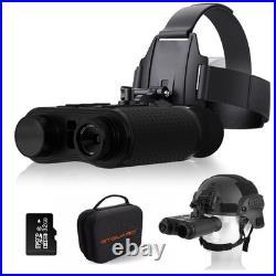 4K Night Vision Goggles 8X Zoom Night Vision Binoculars with LRF for Hunting NEW