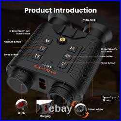 4K Night Vision Goggles 8X Zoom Night Vision Binoculars with LRF for Hunting NEW 4K Night Vision Goggles 8X Zoom Night Vision Binoculars with LRF for Hunting NEW