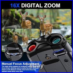 4K Night Vision Goggles Adult 16x Digital Zoom 3.5 Screen 5000mAh Infrared 4K Night Vision Goggles Adult 16x Digital Zoom 3.5 Screen 5000mAh Infrared