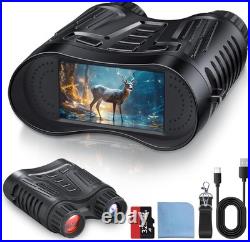 4K Night Vision Goggles Binoculars Infrared in 100% black
