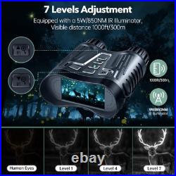 4K Night Vision Goggles Binoculars Infrared in 100% black