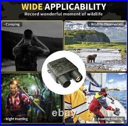 4K Night Vision Goggles Binoculars Large Screen Binoculars 32GB Memory Card